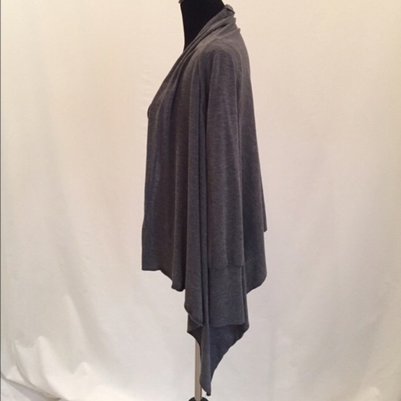 Willow & Clay Gray Open Front Cardigan - Picture 3 of 4